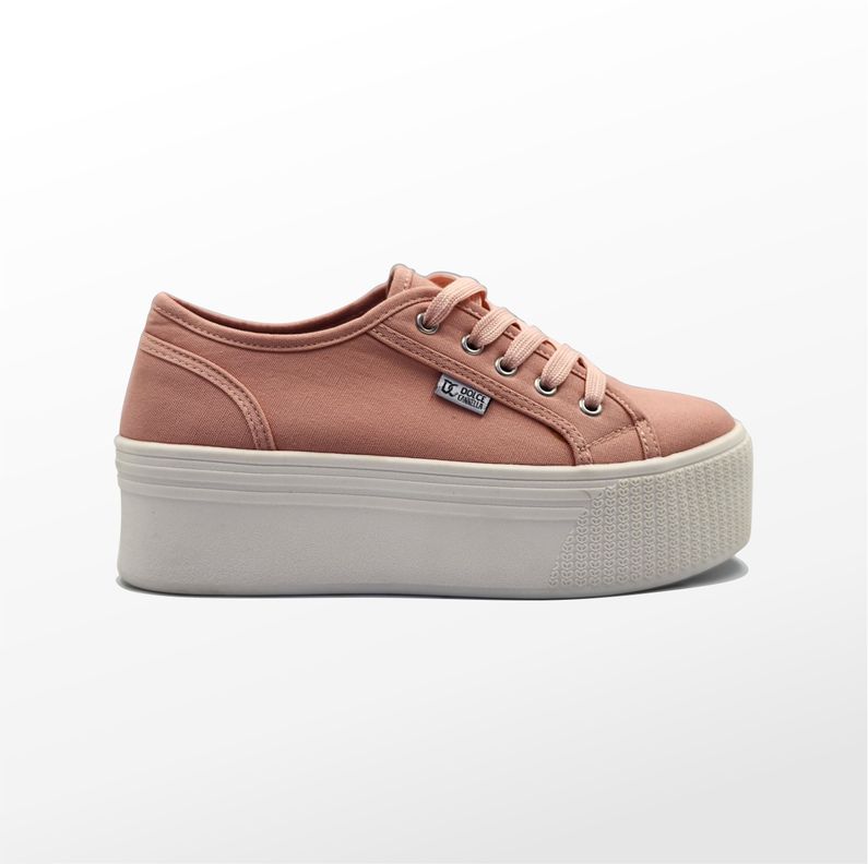 Zapatilla Lona con Plataforma-0