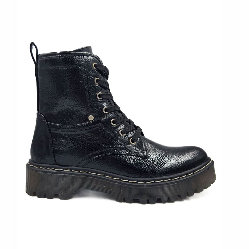 BOTIN MUJER NEGRO RICHATTO CORDON-0