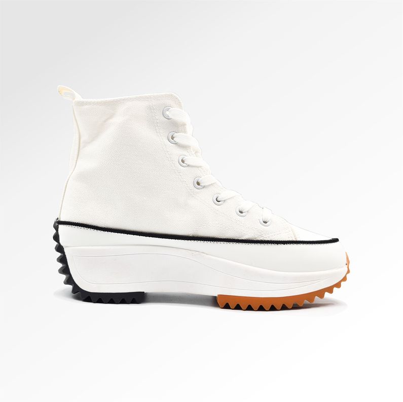 Zapatilla Lona Caña Alta y Plataforma Dolce Cannella-0