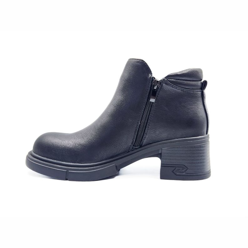 BOTIN MUJER CAFE PU CIERRE-1