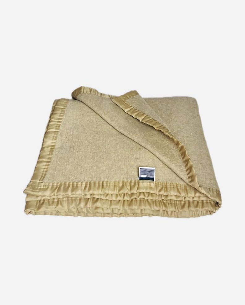 Frazada Térmica Alice 600g 1,5 plazas Beige HOTELERIA-0