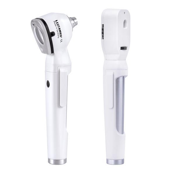 Pack Otoscopio Y Oftalmoscopio Luxamed 2.5 V Blanco