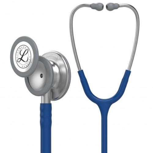 Fonendoscopio-Estetoscopio Littmann Classic Iii Azul Marino + Estuche Azul Caribe-0