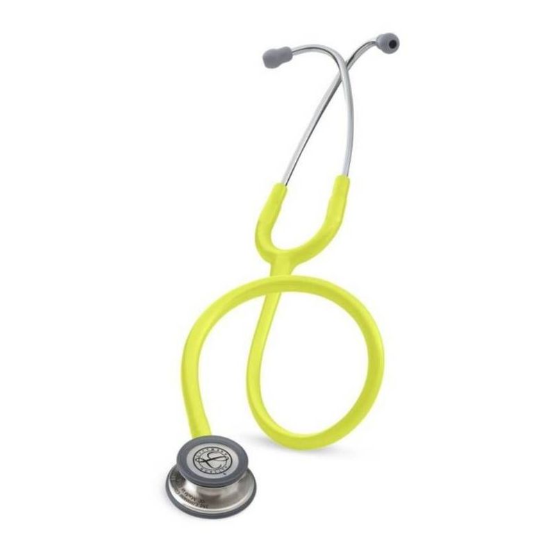 Fonendoscopio-Estetoscopio Littmann Classic Iii Lima Limon + Estuche Negro-0