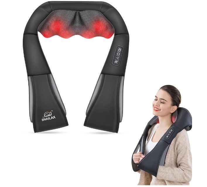 Masajeador De Cuello Con Calor Shiatsu-0