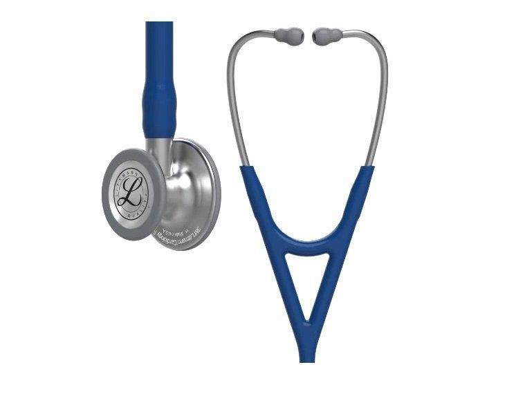 Fonendoscopio Littmann - Estetoscopio Cardiology Iv Ciruela acabado Arco Iris-vástago Violeta-0