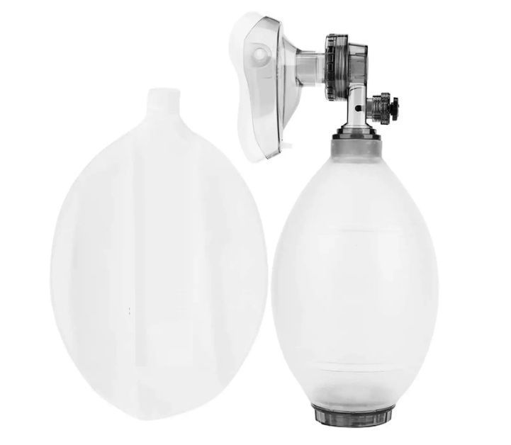 Resucitador Pedi trico Manual Tipo Ambu Ivmedical Transparente