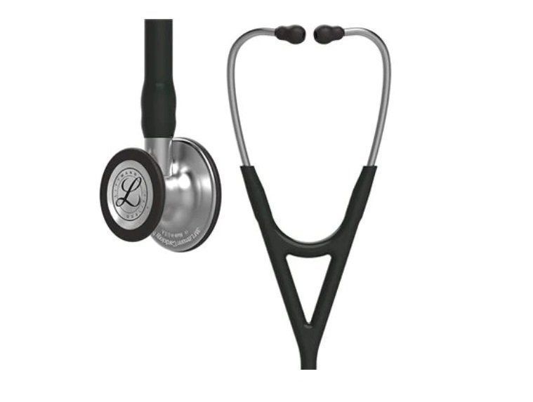 Fonendoscopio Littmann - Estetoscopio Cardiology Iv Negro-0