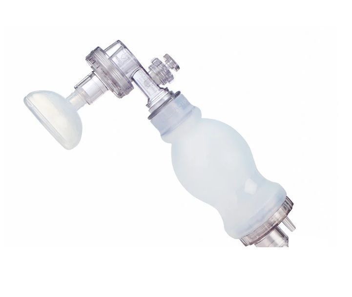 Resucitador Neonatal Manual Tipo Ambu Ivmedical Transparente