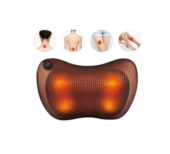 Cojín Masajeador Eléctrico, Almohada Lumbar Cuello, Pierna-1
