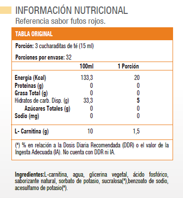 Liquid Carnitine 3000, Carnitina líquida (480 ml)-1