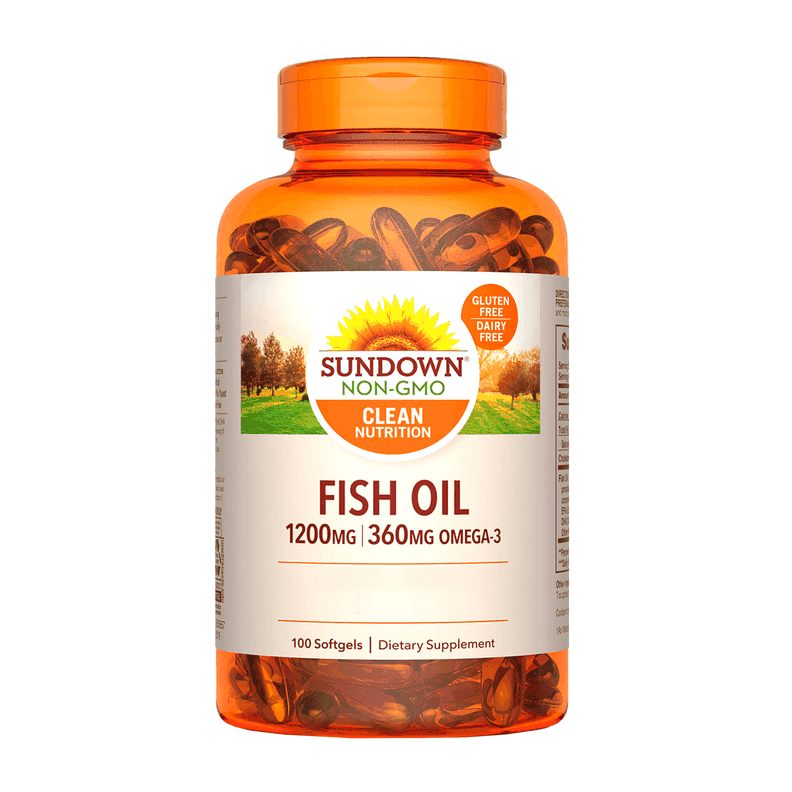 Extra Strength Fish Oil Omega 3 1200 mg (100 soft)