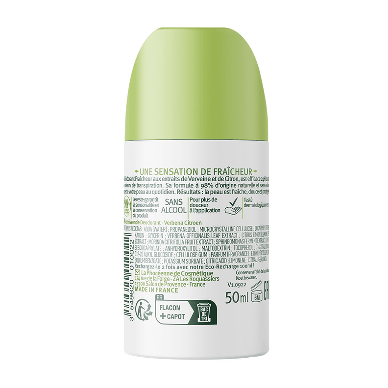 Desodorante Roll-On Verbena Limón 50grs, Le Petit Olivier-1