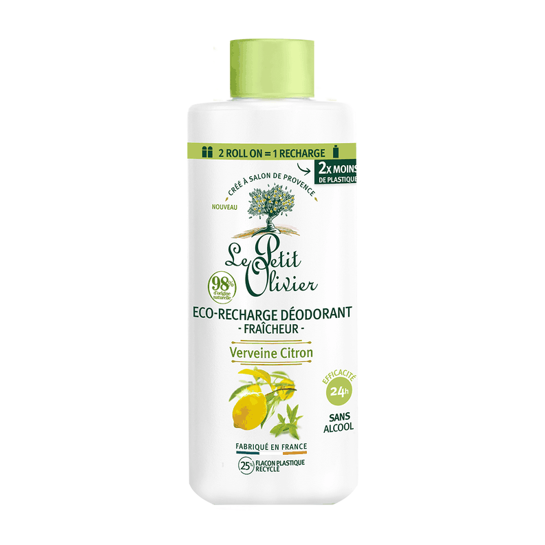 Eco Refill Desodorante Verbena Limón 100ml, Le Petit Olivier-0