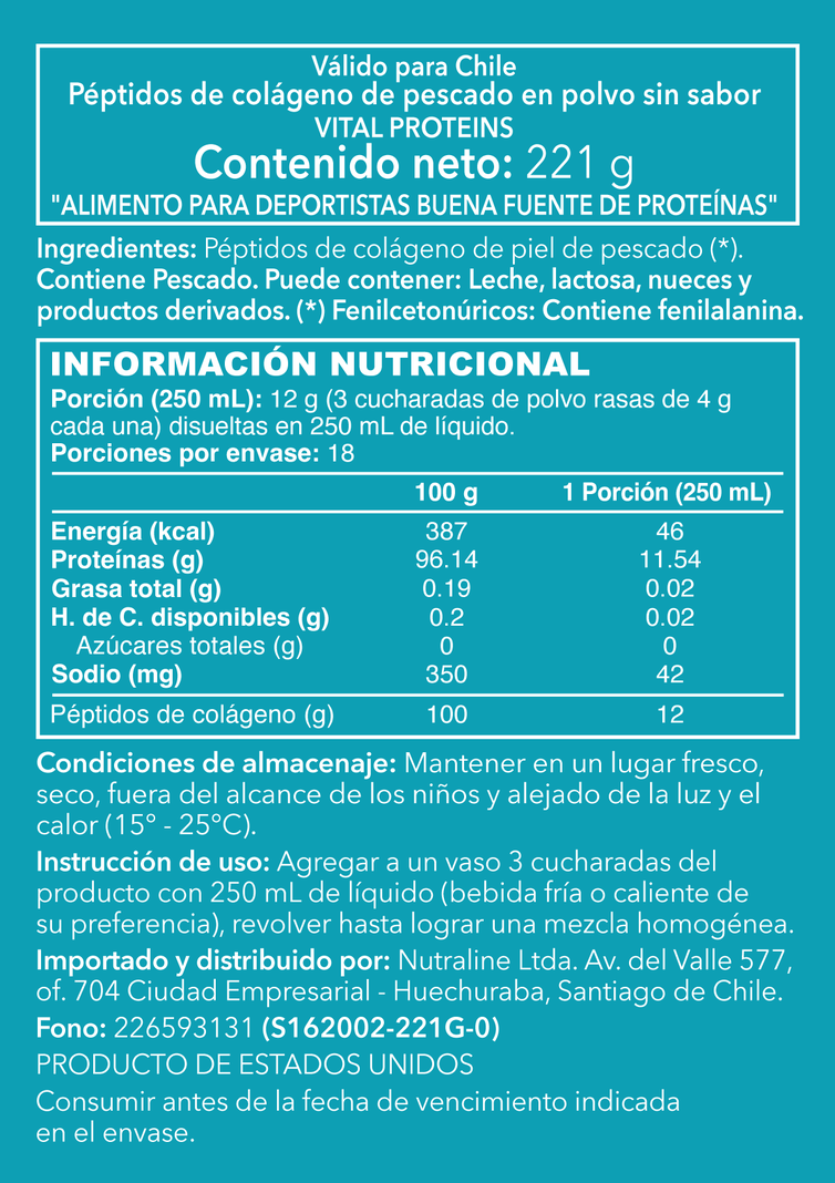 Marine Collagen, Colageno (221 gr) - Colageno hidrolizado-3