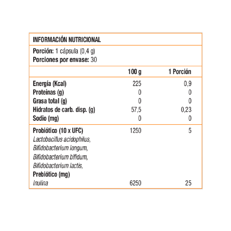Lactoflora 5 Bill UFC, Probiótico (30 caps)-1