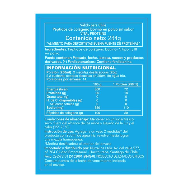 Collagen Peptides, Colageno (284 gr) - Colageno hidrolizado-6