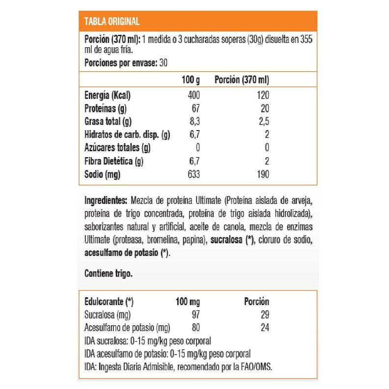 Protein Isolate, Proteína Vegetariana (2 Lb) - Original-1