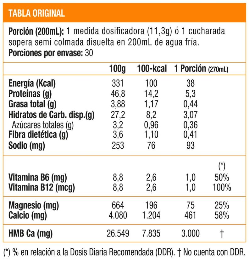 HMB 30 SERV CHOCOLATE, SL-1