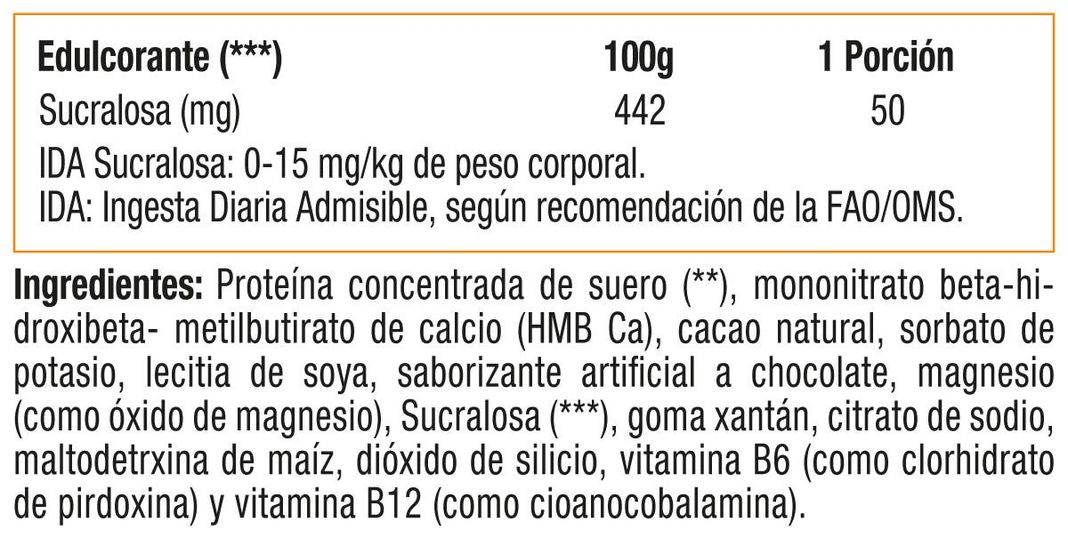 HMB 30 SERV CHOCOLATE, SL-2