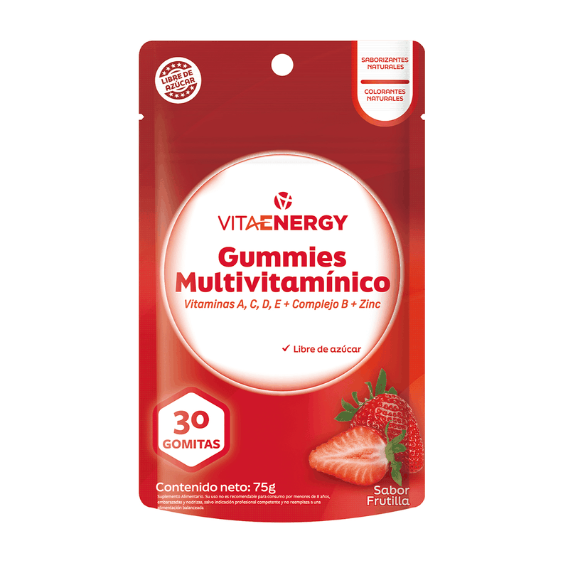 Gummies Multivitaminico, Vitaenergy (30 gomitas)