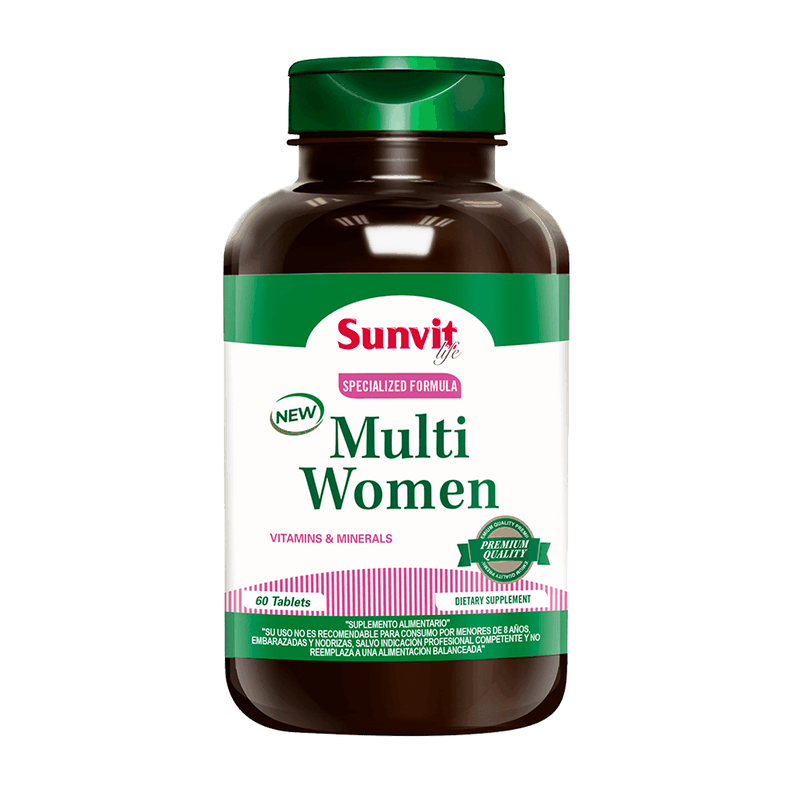Multi Women, Multivitamínico (60 tabs) - Multivitamínicos-0