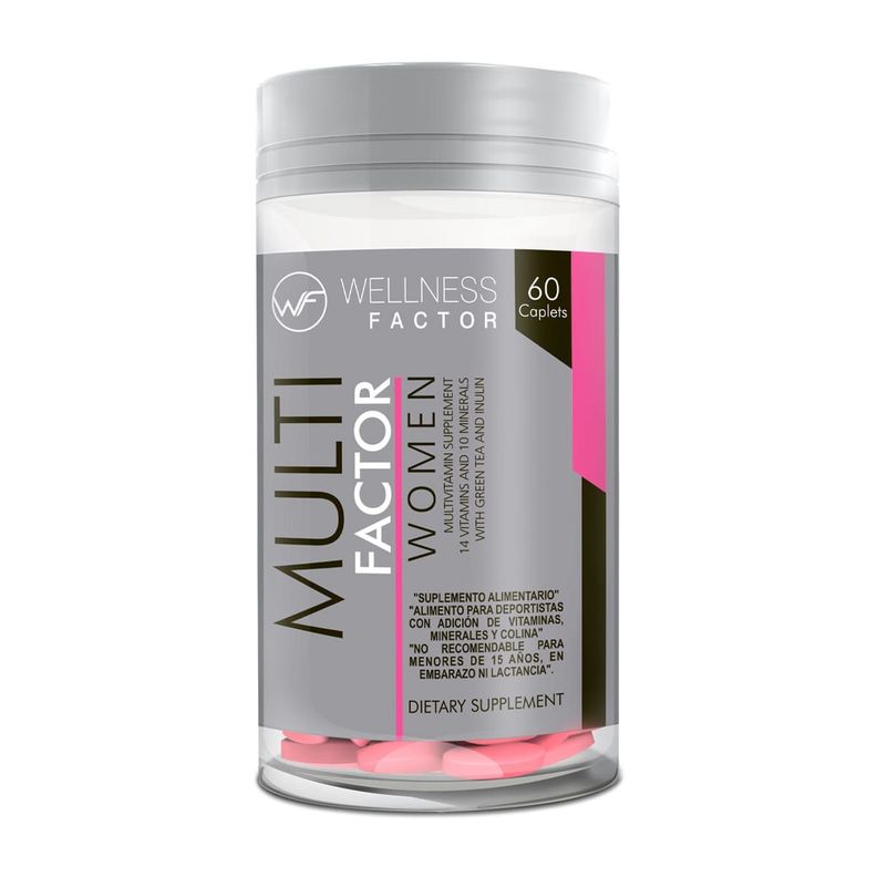 Multi Factor Women, Multivitamínico (60 caps)-0