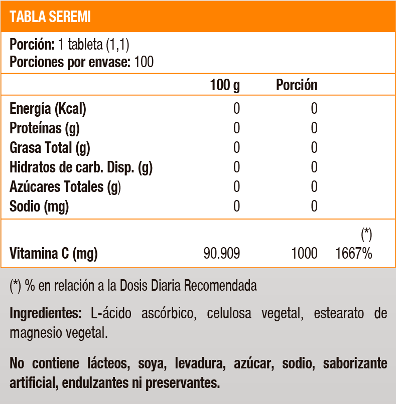 Vitamina C 1000 mg (250 caps)-1