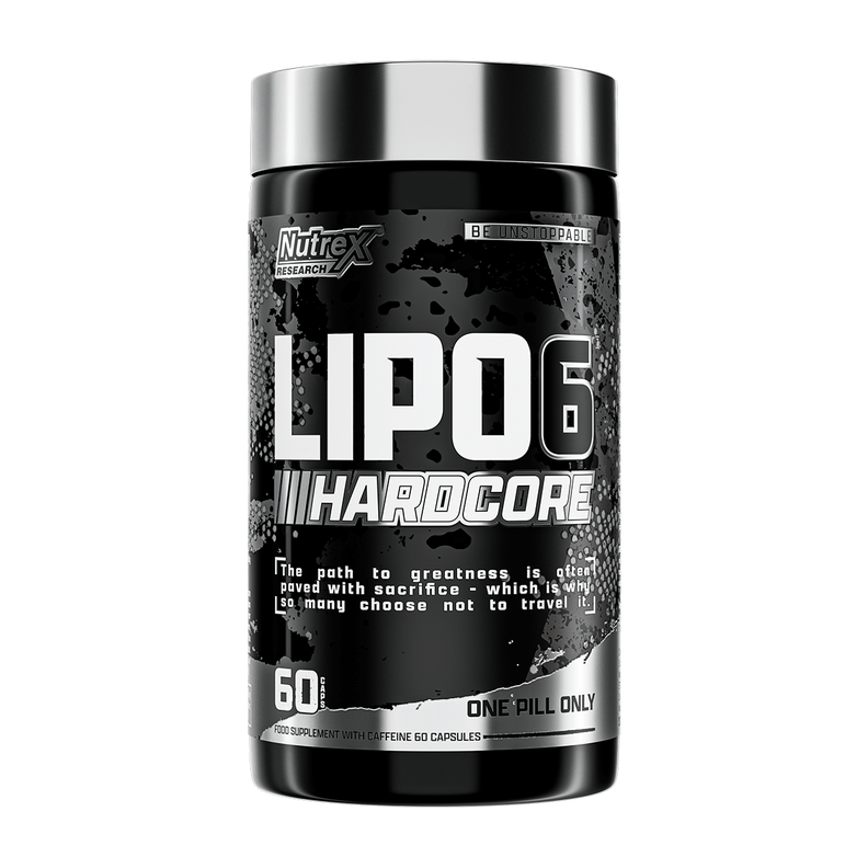 LIPO 6 HARDCORE 60 CAPSULES, NUTREX-0