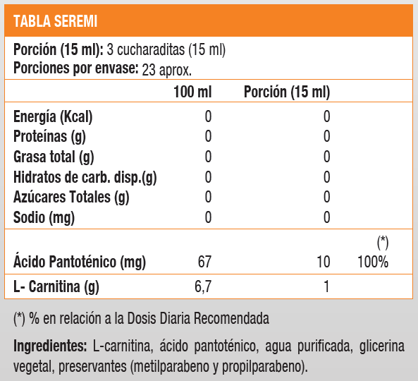L-Carnitine, Carnitina líquida (355 ml)-1