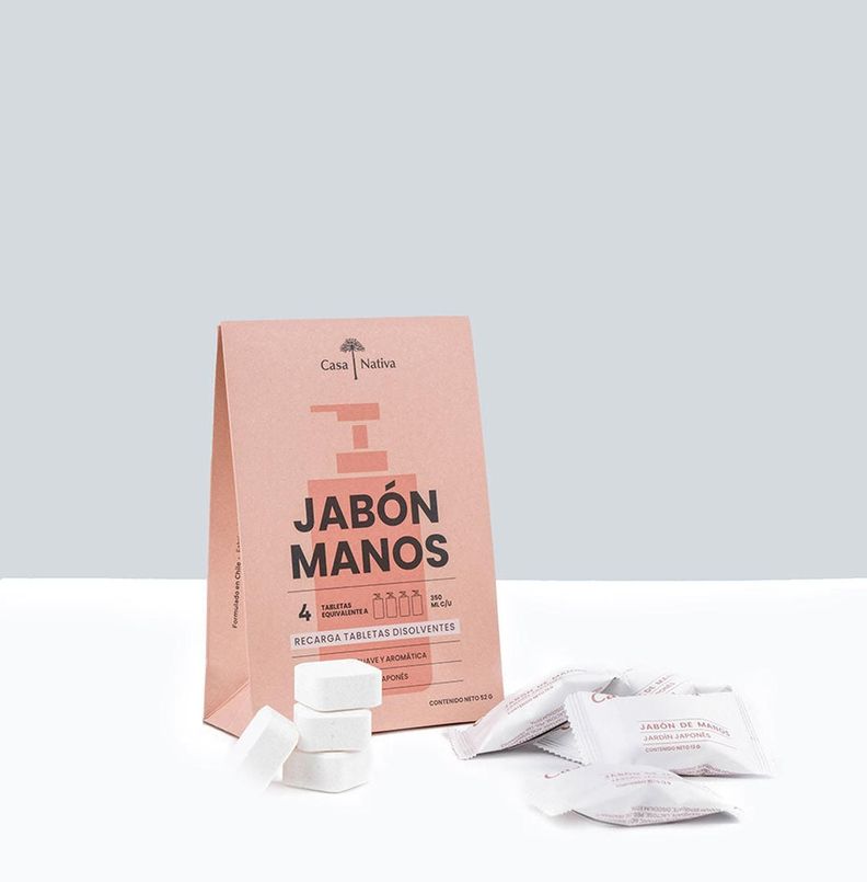 4 Recargas Jabón Espuma Jardín Japonés-1