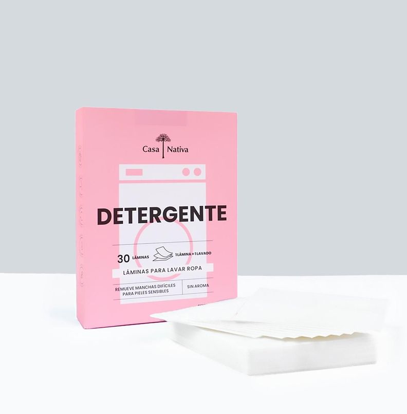 Detergente en Láminas Sin Aroma-1