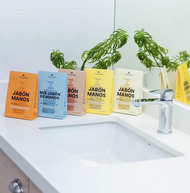 4 Recargas Jabón Espuma Vainilla Polinésica-3