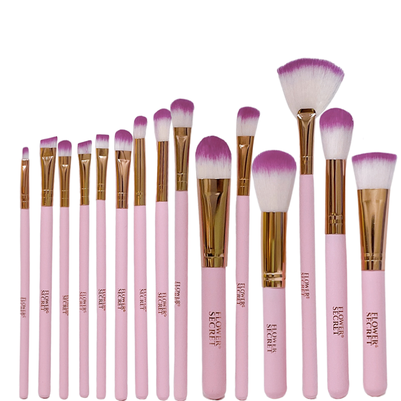 Set 15 Brochas De Maquillaje Con Estuche-0