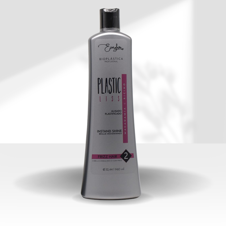 Alisado Plastificado 2 Pasos Cabello Ondulado 960ml-2