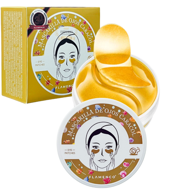 Parches Hidrogel Anti Ojeras Caracol-0