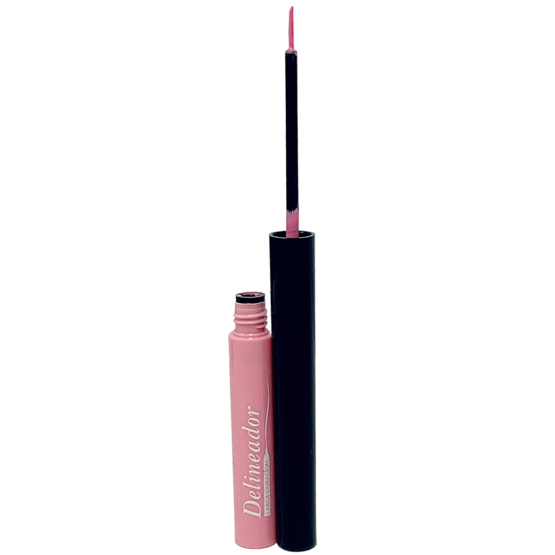 Delineador Liquido De Ojos Color Rosado Pastel-0