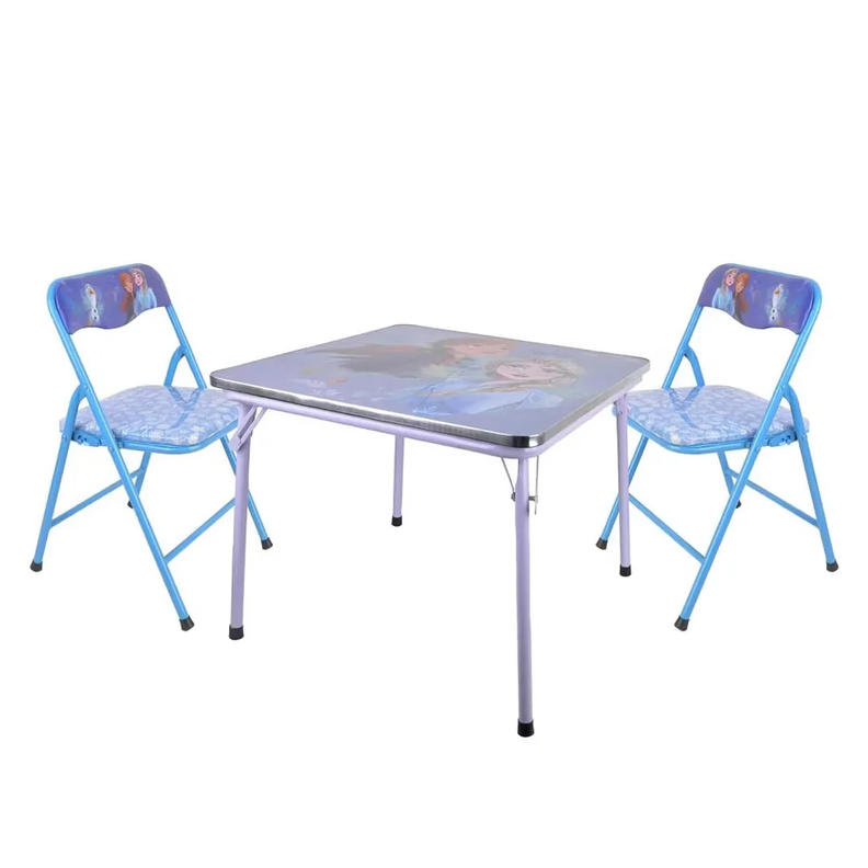 Mesa Infantil Didáctica Plegable + 2 Sillas-1