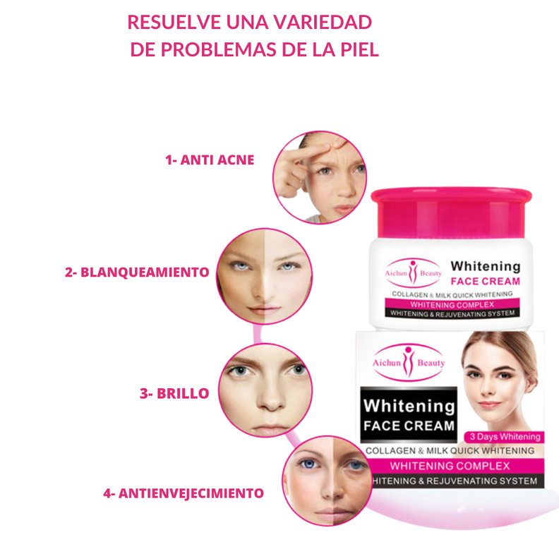 Crema Facial Blanqueadora -1