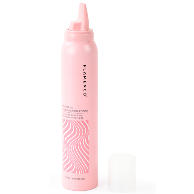 Mousse De Burbujas Cabello Rizado Ondulado -0
