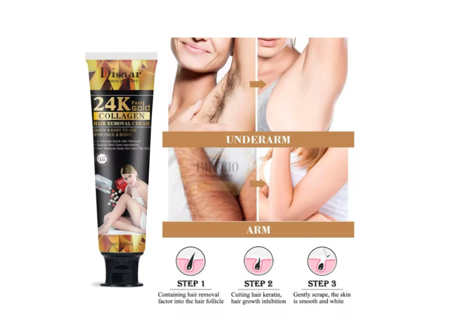 Crema Depilatoria  24K-1