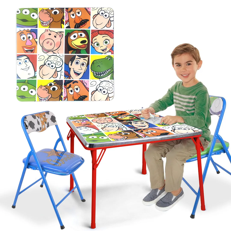 Mesa Infantil Plegable + 2 Sillas Toy Story-0