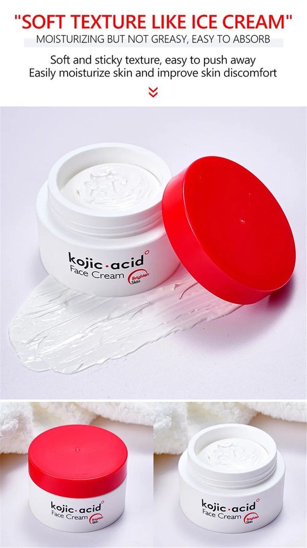 Crema Facial Blanqueadora Antiarrugas Ácido Kójico-2