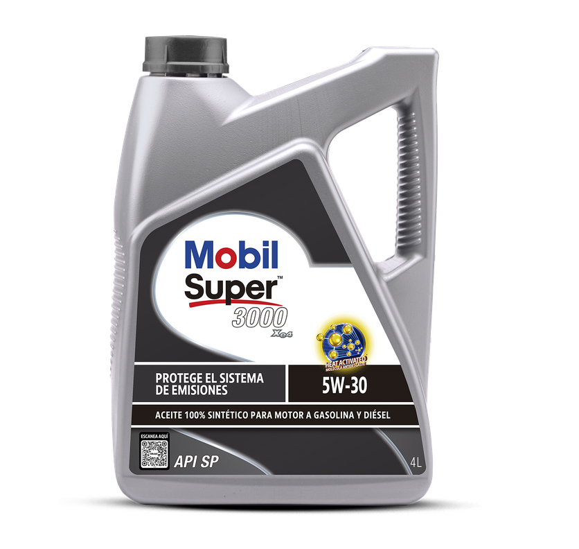 Aceite motor Mobil SUPER 3000 XE4 5W-30, 4lt-0