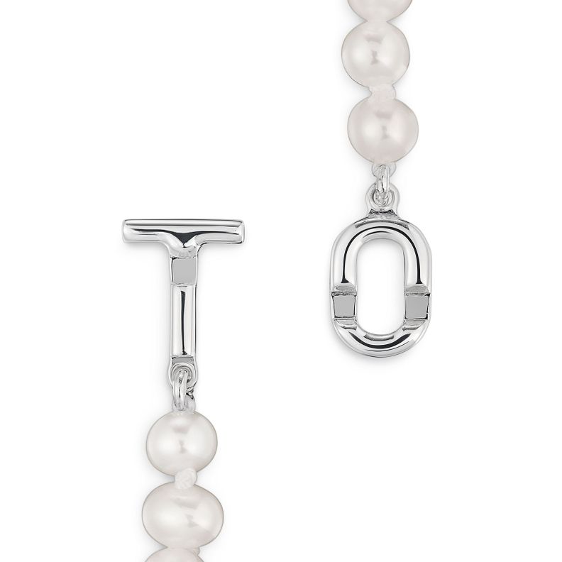 Pulsera de plata y perlas cultivadas TOUS MANIFESTO-2