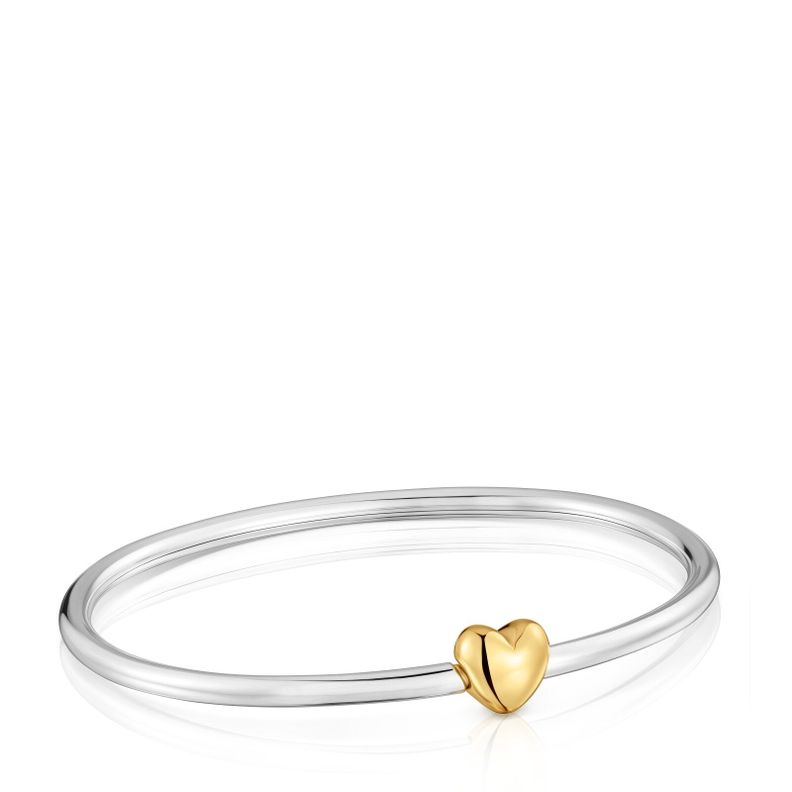 Pulsera esclava bicolor Flechazo Tous Dorado