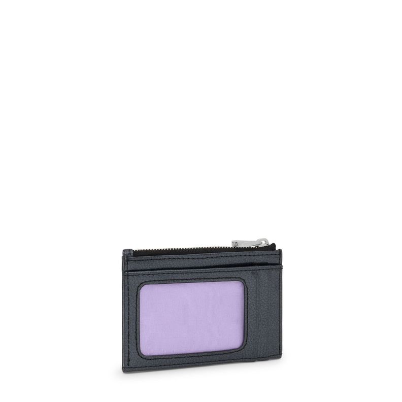 Monedero tarjetero negro New Dorp-1