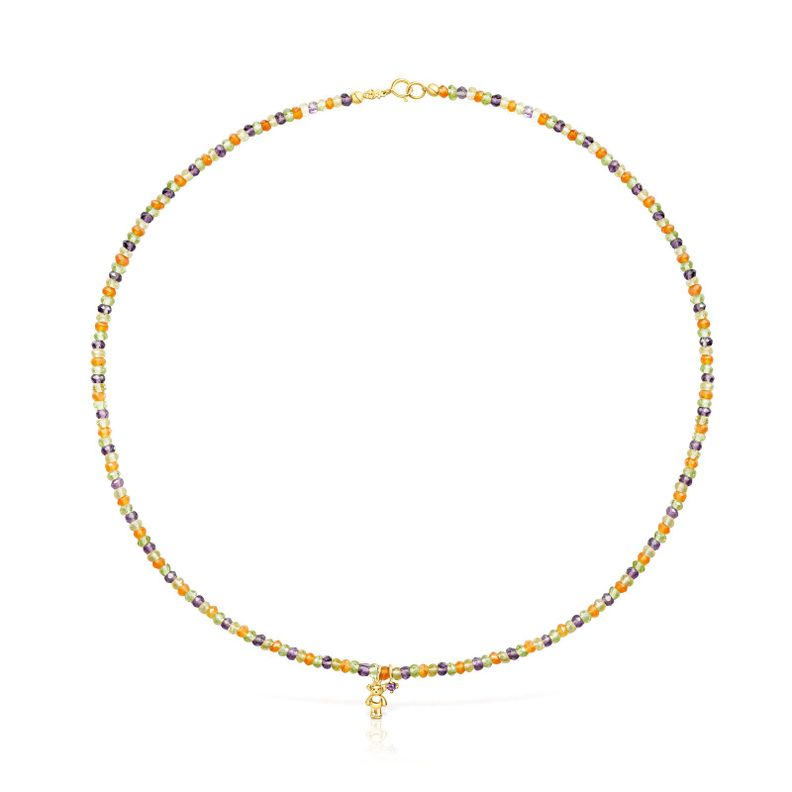 Collar de oro y gemas TOUS Teddy Bear-0