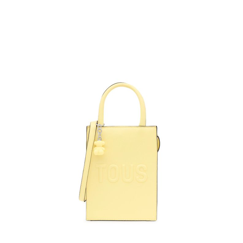 Mini bolso Pop amarillo claro TOUS Brenda-0