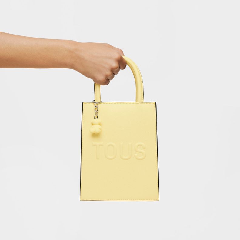 Mini bolso Pop amarillo claro TOUS Brenda-6